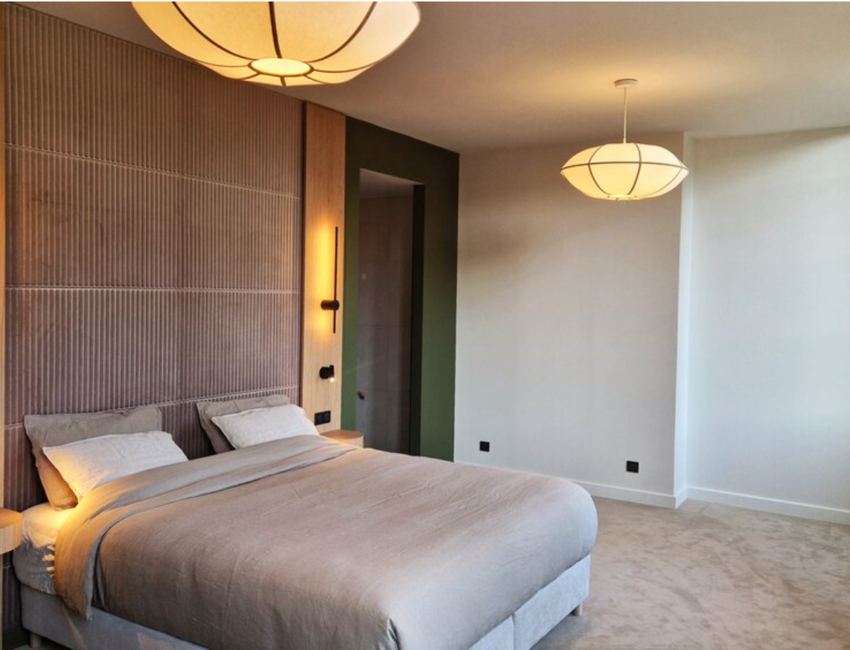 La Chambre Deluxe est l’une des cinq chambres proposées.