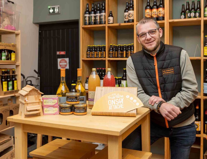 Anthony Grossot est à la tête de la boutique. (c) Marie-Line Waroude