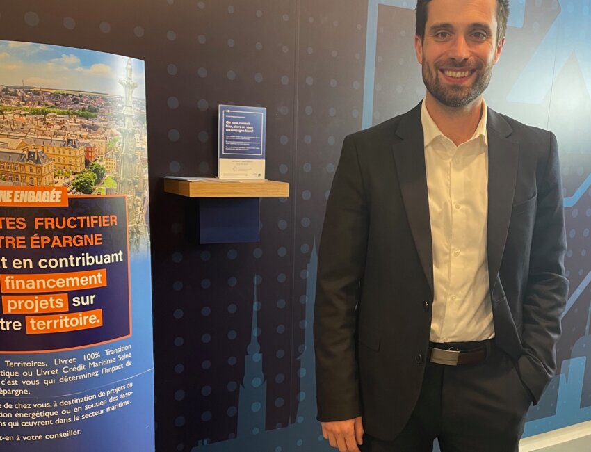 Adrien Wallet, Directeur du Centre d'Affaires Entreprises Picardie qui accompagne 250 PME dans des secteurs d’activités variés : industrie, innovation, services, agroalimentaire.