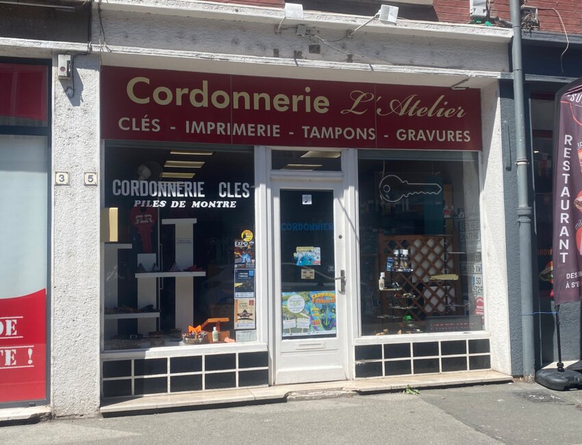 L’Atelier se trouve en plein centre ville, rue Boucher-de-Perthes.