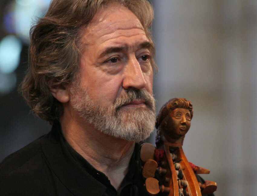 Jordi Savall, violiste, sera présent. (c) CD 02
