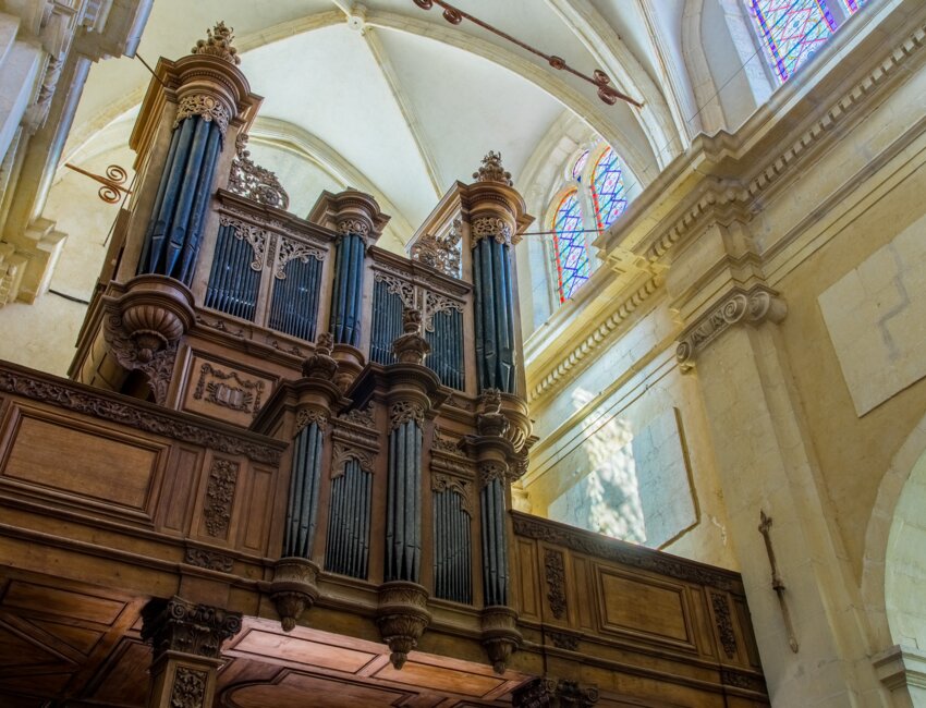 L’orgue de l’Abbaye. © D. Dineur