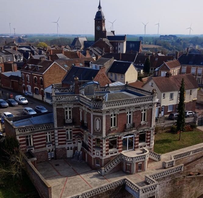 La vue de drone au service de la vente immobilière. © Sainte Anne Immo