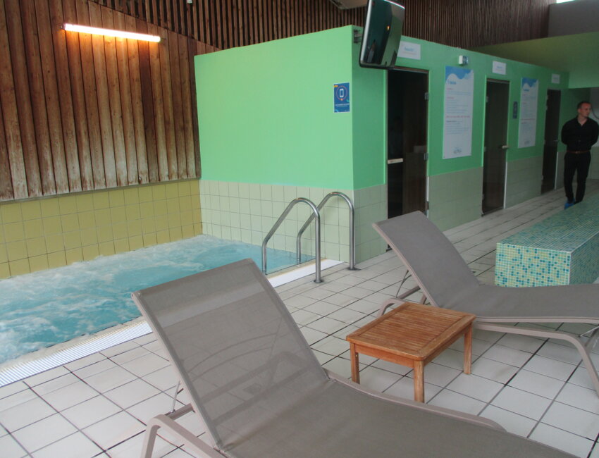Le nouvel espace forme va accueillir une grotte de sel.