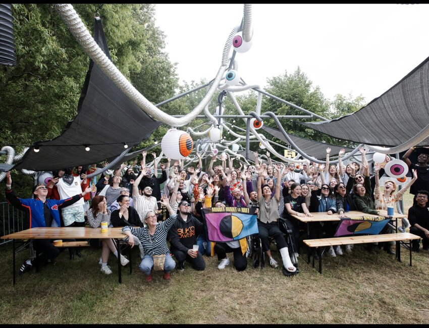 L'entreprise Axione soutient les 330 bénévoles du festival. © Ludo Leleu