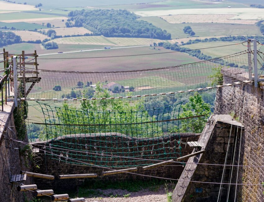 (c) Benjamin Prost. Le fort a accueilli dans les années 1970 un centre d’entraînement commando.