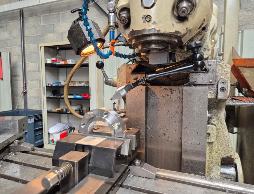 Aujourd’hui, l’usinage constitue l’un des trois piliers industriels de l’entreprise, aux côtés du montage et de la chaudronnerie.©Amandine IBLED