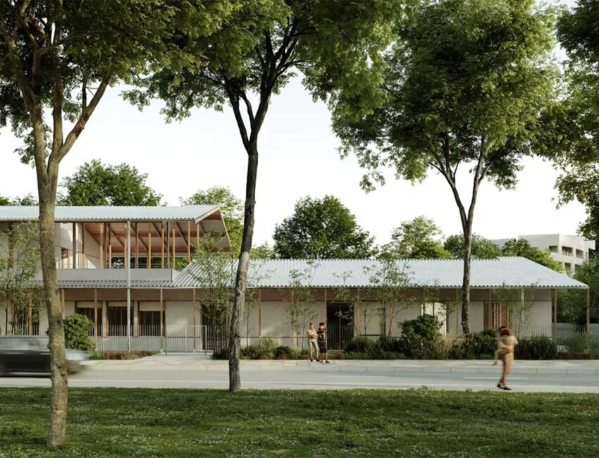 Le projet conçu par l'agence Bond Society architectes.