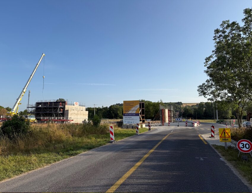 © Jérémie D. Les travaux vont entraîner des perturbations de circulation sur le secteur du 3 au 14 août.