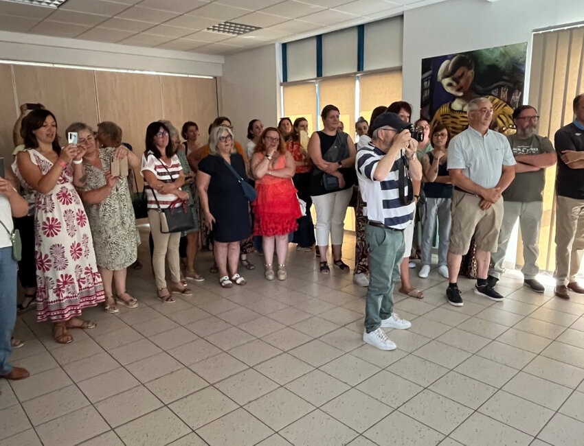 Partenaires locaux et régionaux, privés et publics et collaborateurs, tous sont venus saluer les qualités d’une experte en fonds européens et en dispositifs formation et insertion.