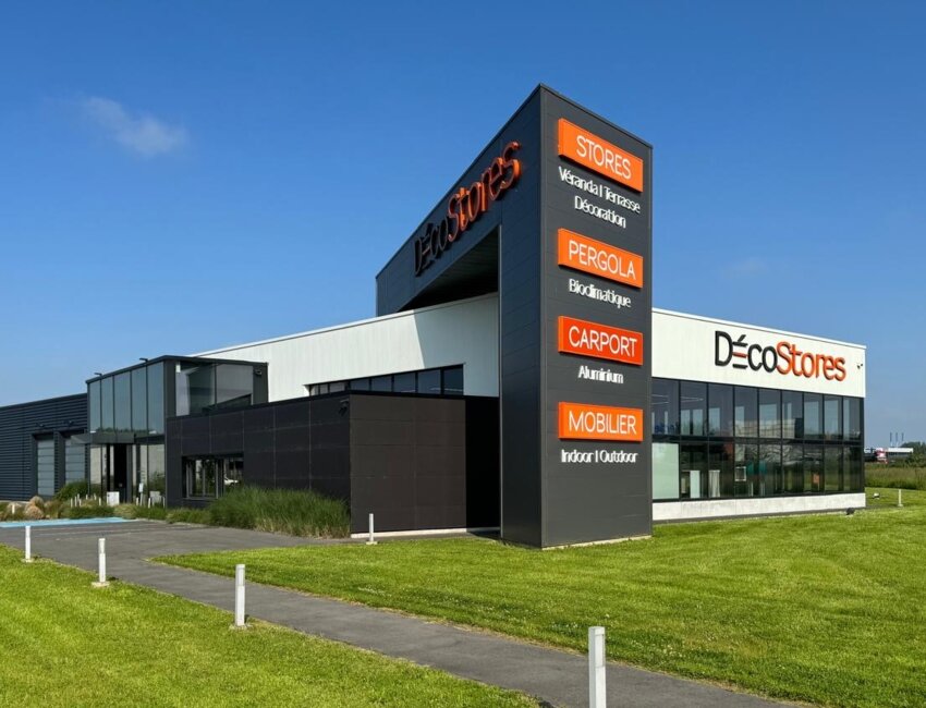 Le showroom Déco Stores de Bailleul, nouvelle vitrine du groupe Diruy. © Diruy