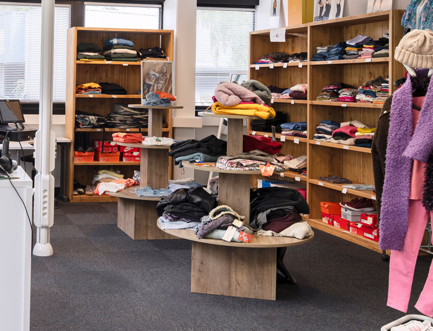 © Laurence Deleau. Un magasin pédagogique est également présent.