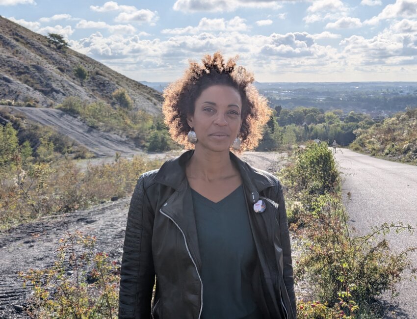 Ce dimanche, la funambule Tatiana-Mosio Bogonga s’attaquera à la traversée des deux terrils jumeaux de Loos-en-Gohelle.