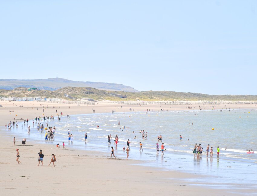 La plage de Calais. ©Yannick Cadart CD62