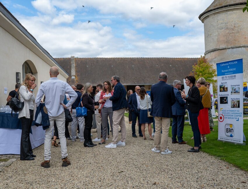 Ce rendez-vous a eu lieu au Clos Barisseuse. © Thomas Wibaux – Entrepreneurs de l'Oise