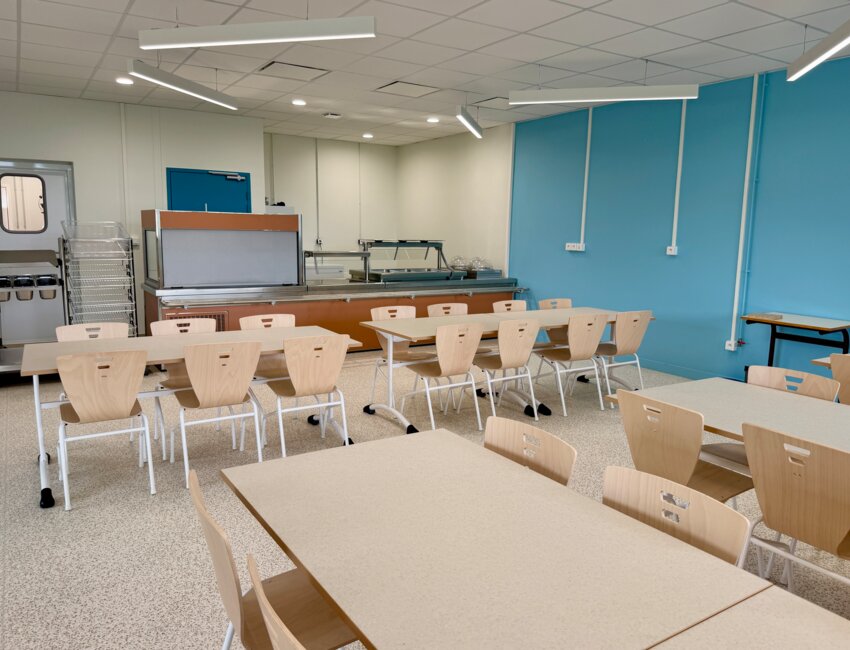 Une extension pour la cantine scolaire