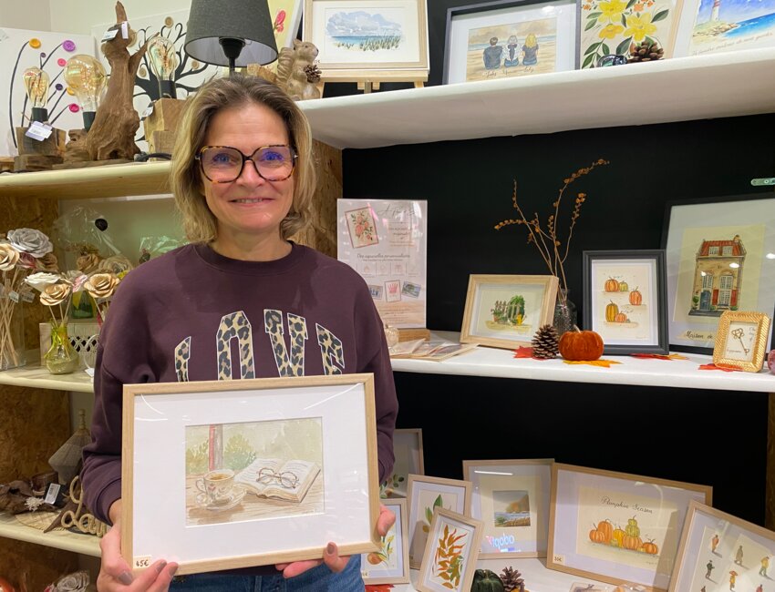 Virginie Sergent est heureuse de participer à cette aventure collective.