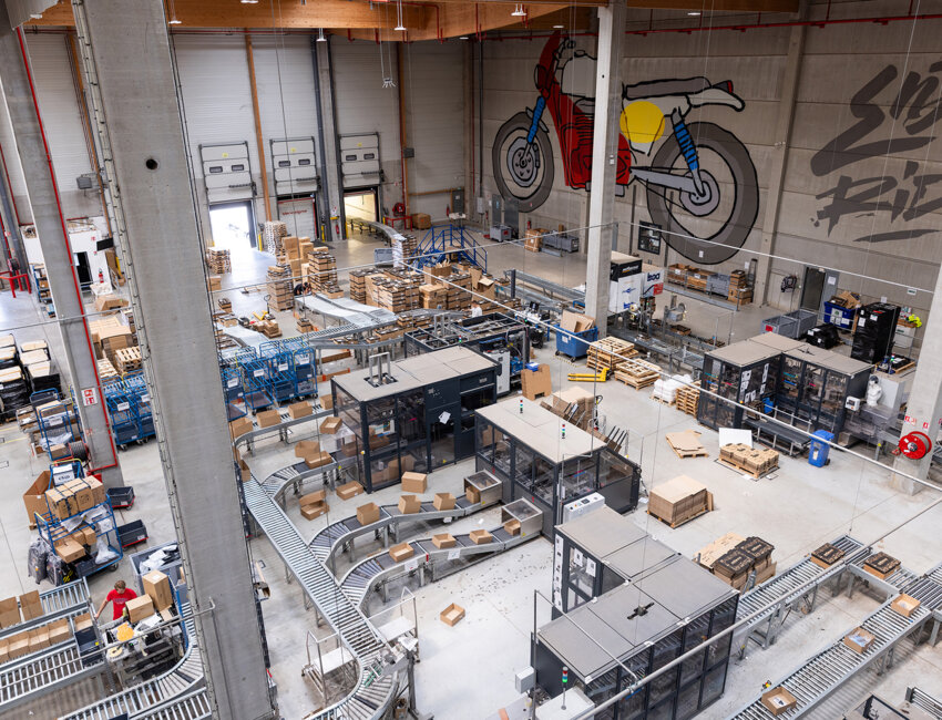 Toute la logistique a été restructurée. ©Lena Heleta