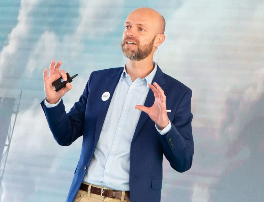 Matthieu Guesné, le fondateur et PDG. © Lhyfe