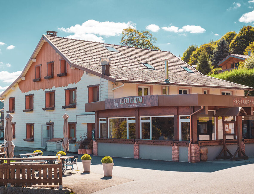 © Johann Marin-Thiery. L’Auberge du Couchetat à quelques pas de là.