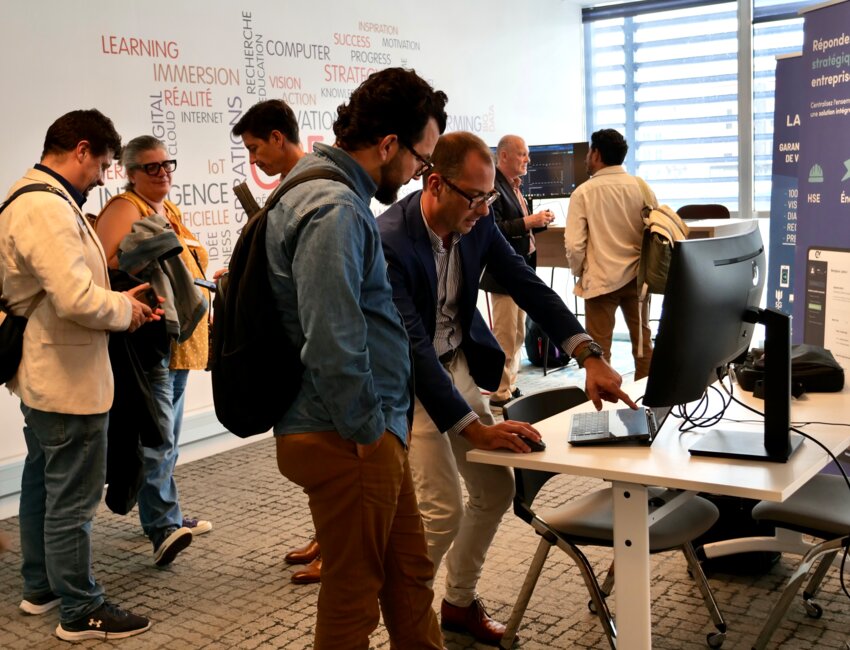 Des startups présentent leurs solutions aux industriels et acteurs portuaires