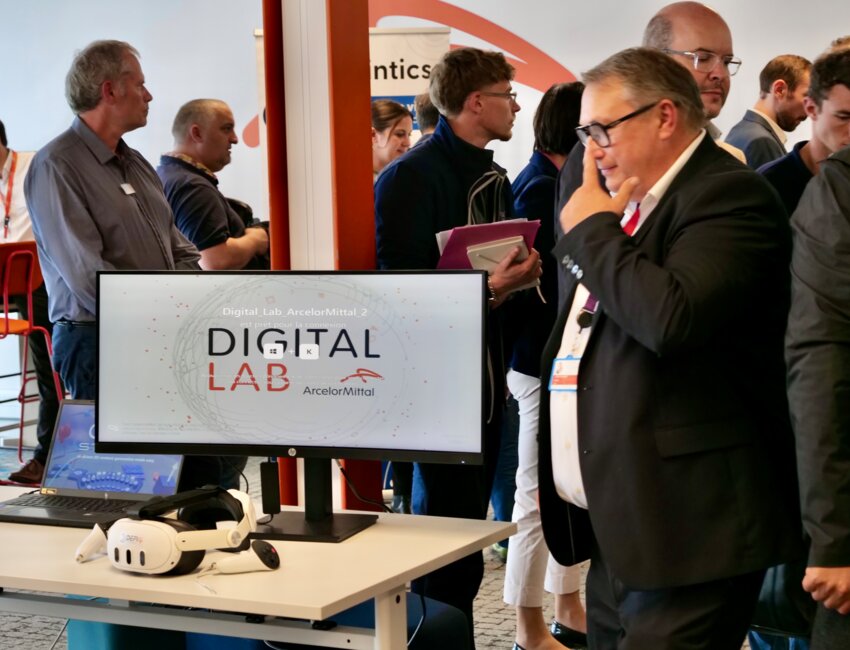 Le Campus des transitions numériques et 5G est initié et animé par le Digital Lab d'ArcelorMittal France.