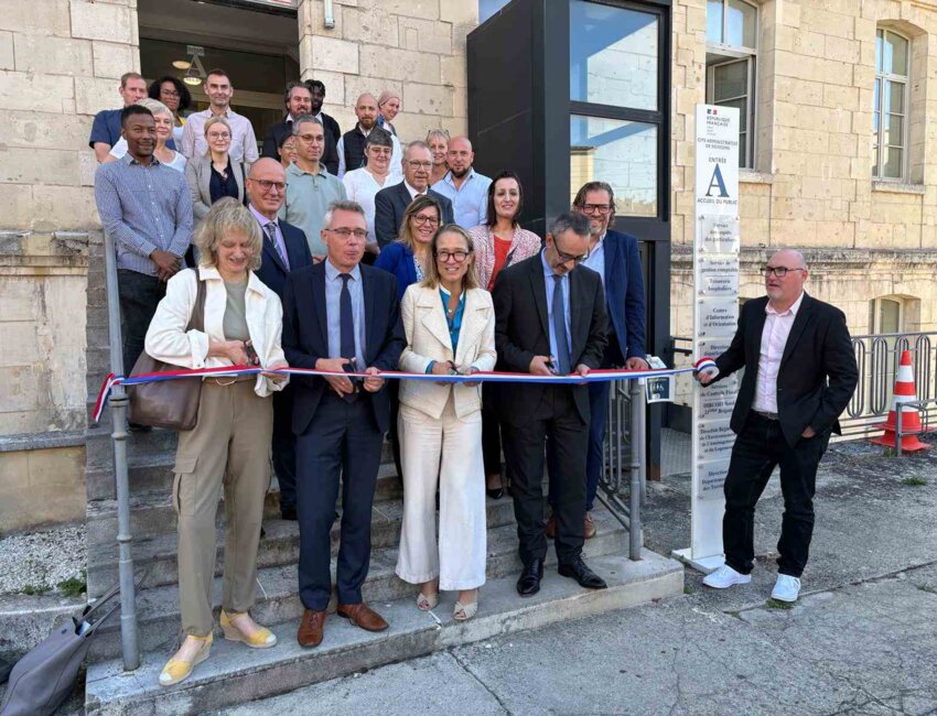 Le Service des impôts aux particuliers rénové, a été inauguré.