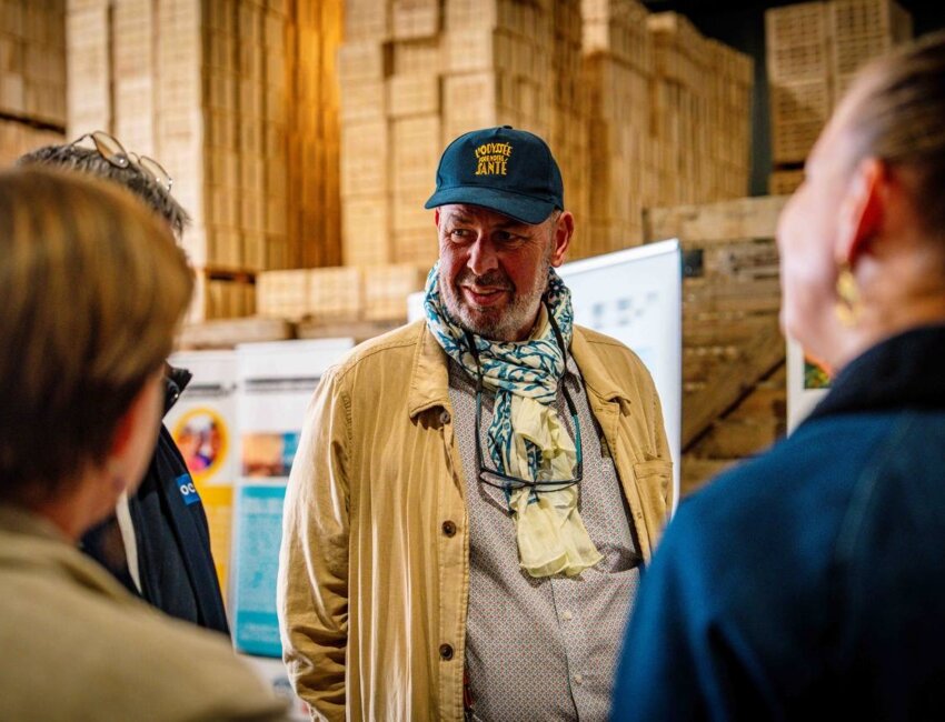 Sébastien Lemoine, président de la fABrique à sucres, entreprise spécialisée dans la production de sucre bio.