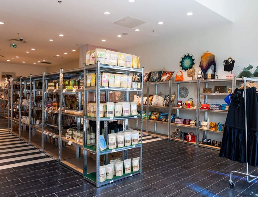 25 artisans sont rassemblés dans cette boutique. © Éloïse Le Névanic