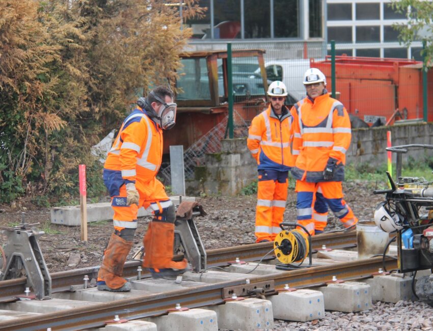 300 personnes, au total, travailleront sur le chantier. © Emmanuel Varrier.