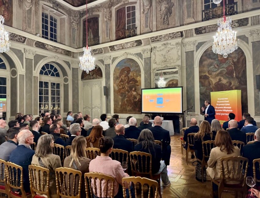 Le groupe a présenté à ses clients et partenaires sa nouvelle organisation le 20 octobre à l’hôtel de ville de Nancy. © inherent.