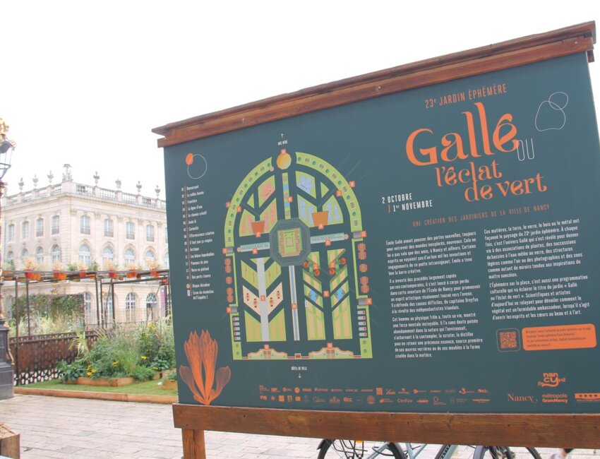 Le maître verrier et artiste nancéien Émile Gallé est le fil rouge de cette 23e édition. © Emmanuel Varrier.
