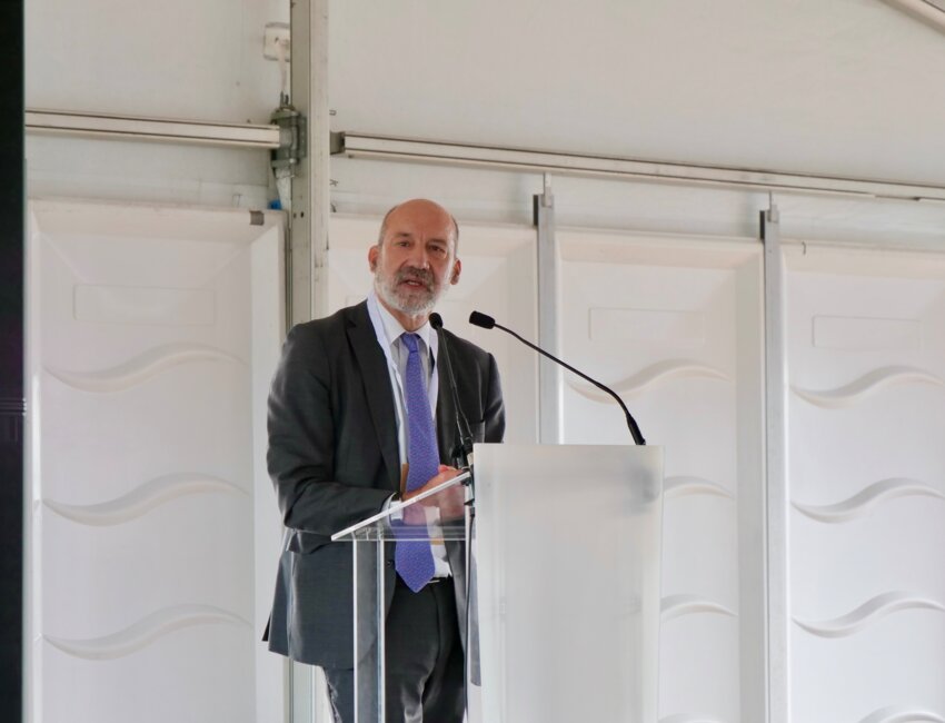 Maurice Georges, président du directoire de Dunkerque-Port.  © Claire Decraene