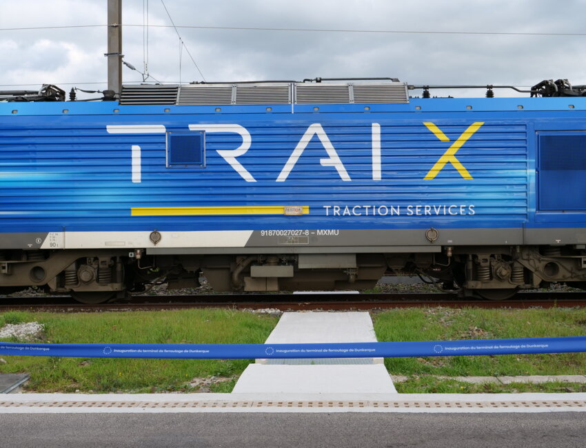 Flanc de la locomotive Traix. © Claire Decraene