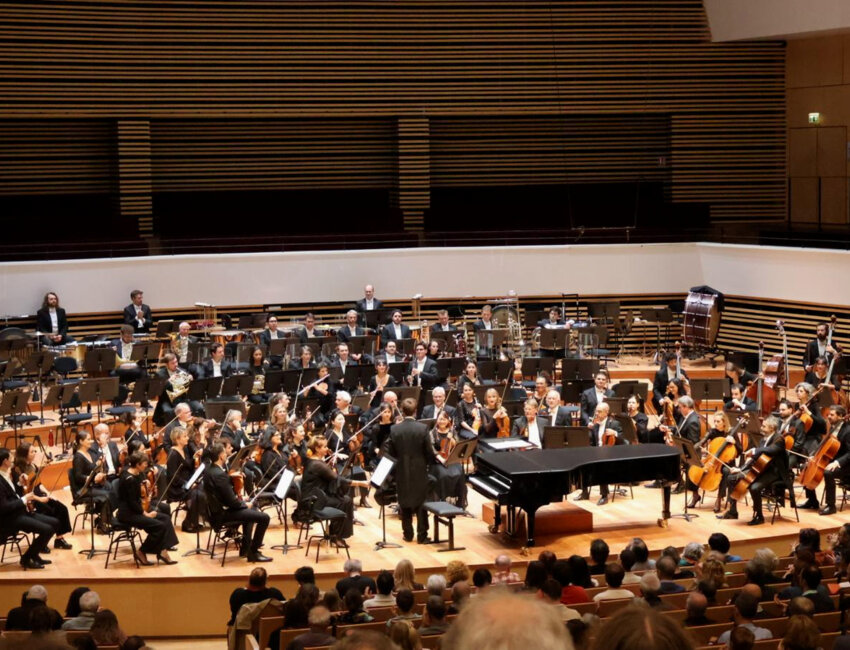L’Orchestre National de Lille en formation XXL pour son Sacre du printemps. © Marine Tesse
