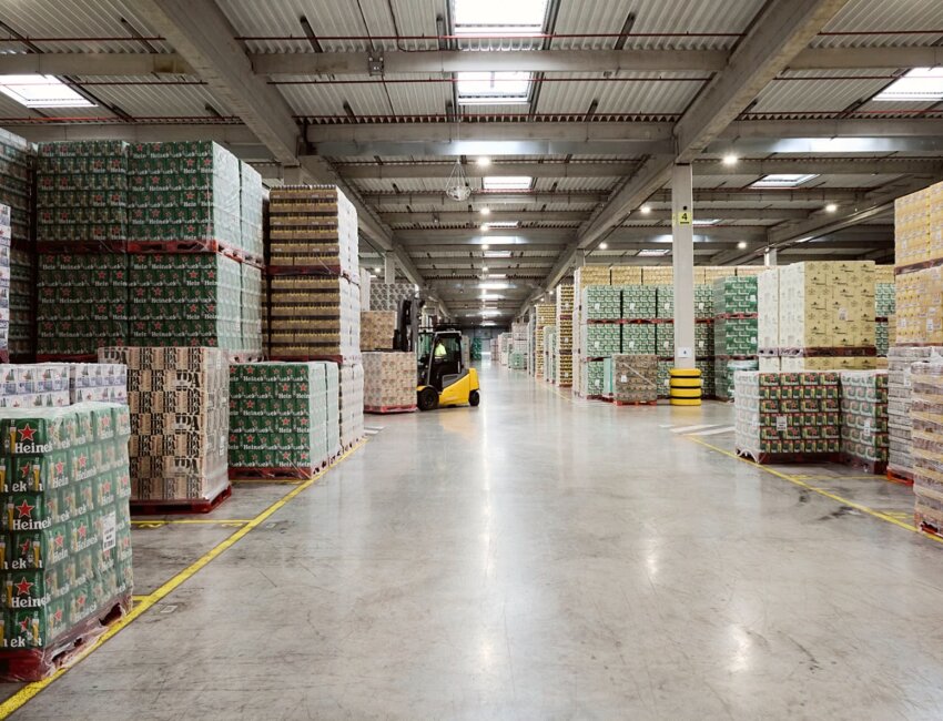 Nouvel entrepôt logistique de 16 000 mètres carrés. ©Laurent Mayeux