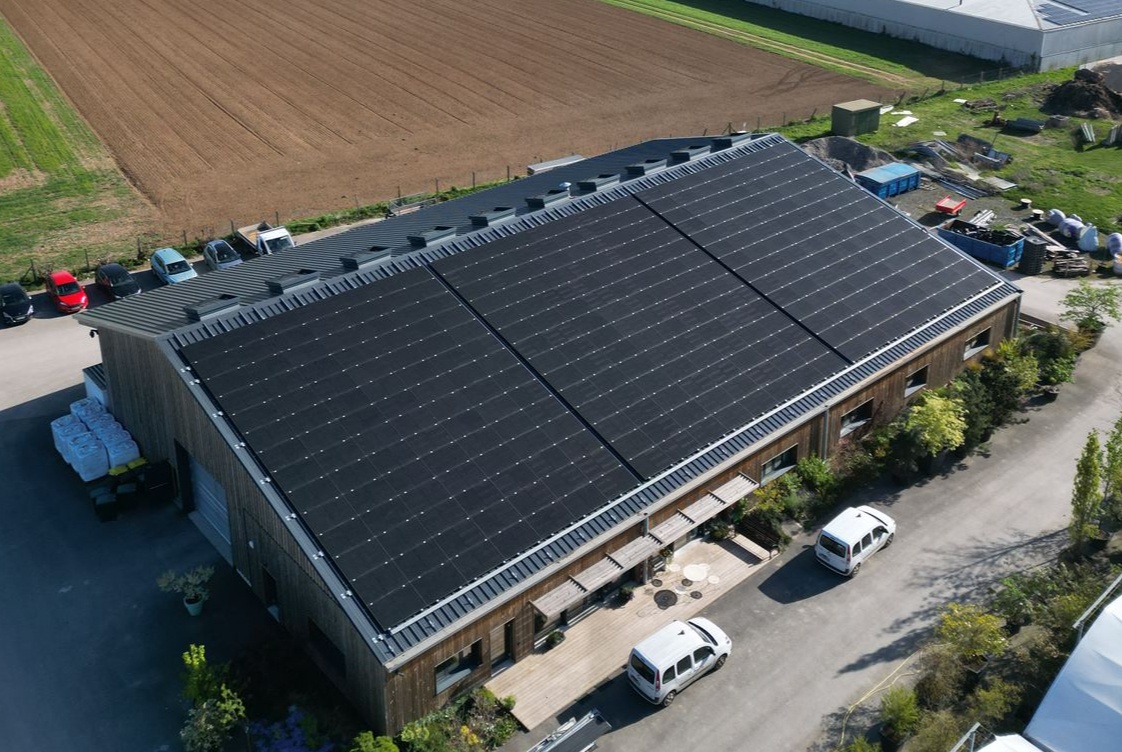 À Amiens, une centrale solaire sur les serres horticoles
