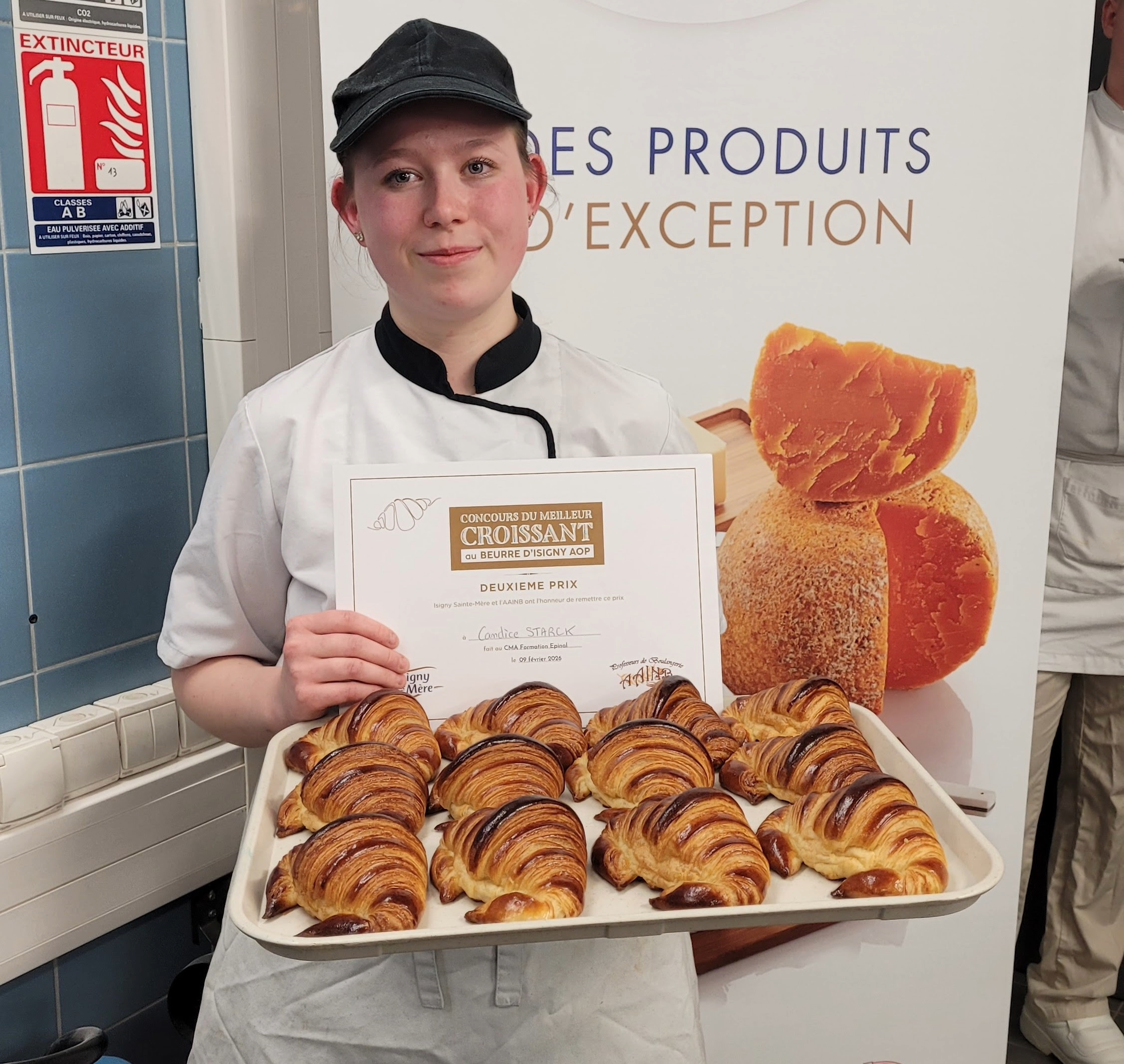 Candice Starck portera les couleurs de la Moselle en finale du Meilleur Croissant 2026