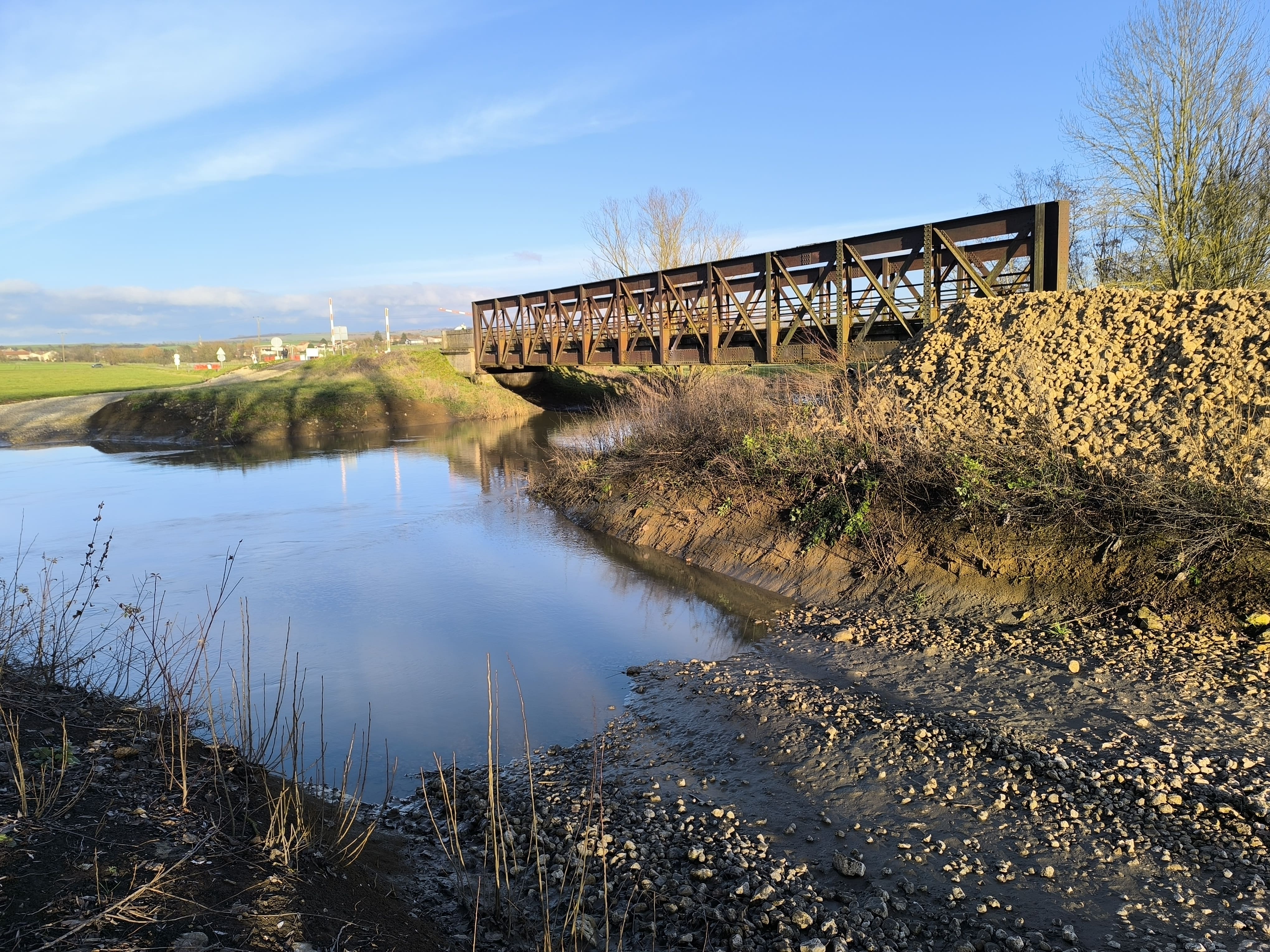 Thézey-Saint-Martin : un nouveau pont pour enjamber la Seille