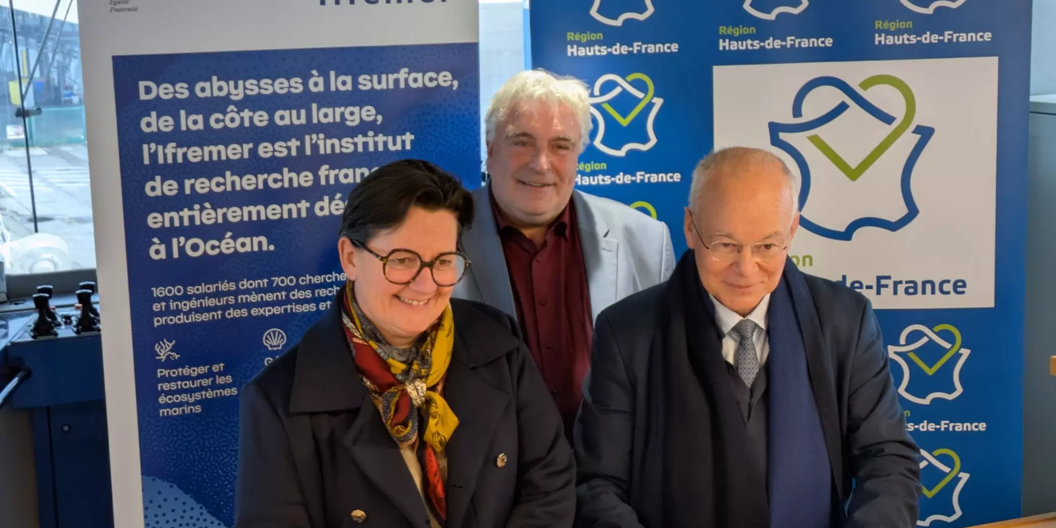 Un protocole de coopération entre la Région Hauts-de-France et l’Ifremer