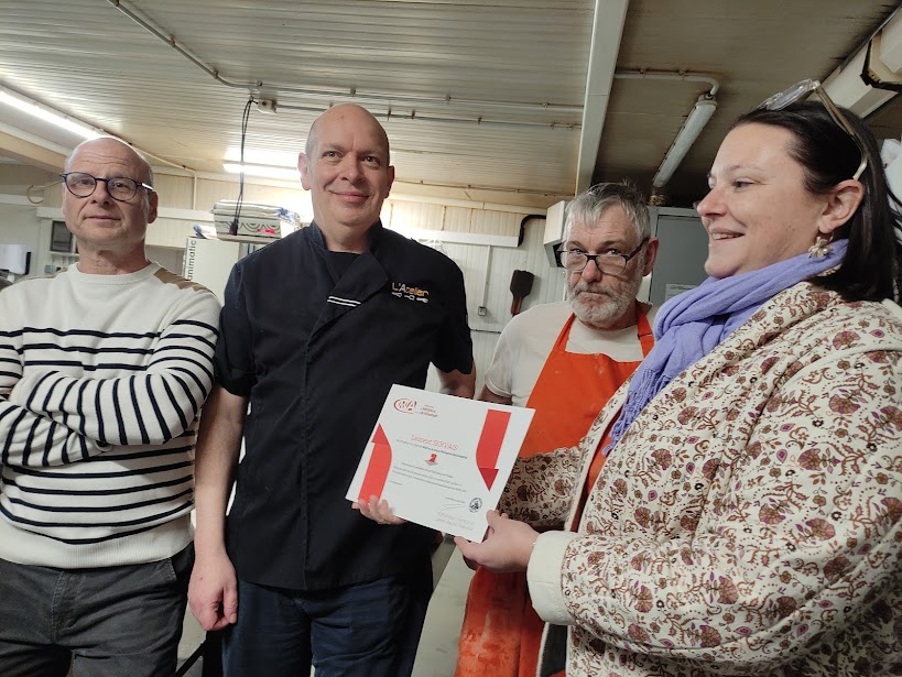 L’Atelier à Moreuil : le boulanger-pâtissier Laurent Servais, Maître Artisan