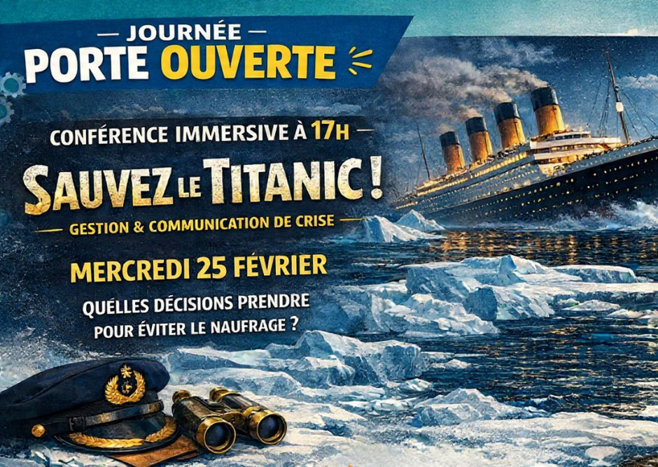Forbach : une conférence sur la gestion de crise inspirée du naufrage du Titanic