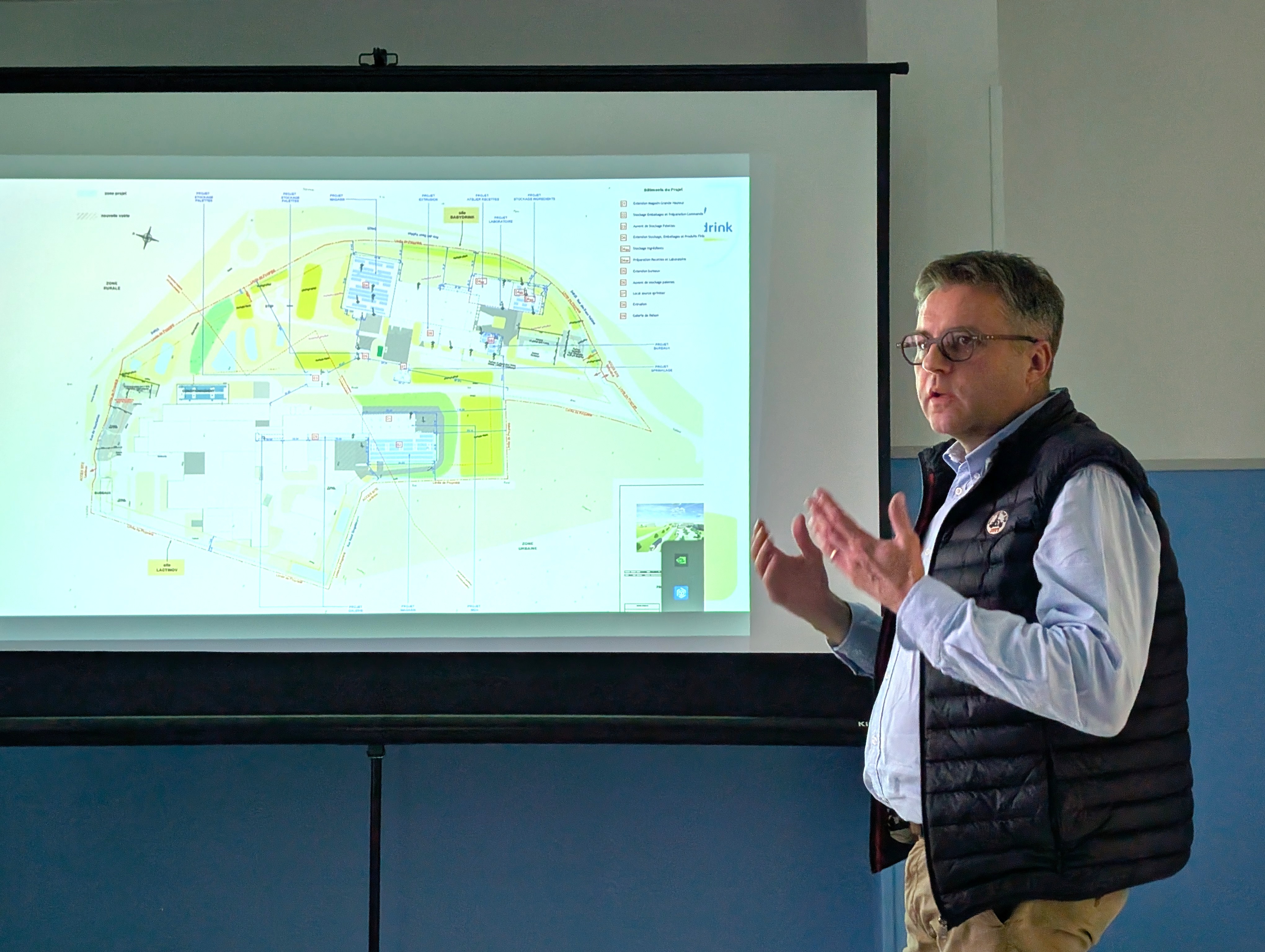 À Abbeville, Lactinov-Babydrink présente son projet d’extension