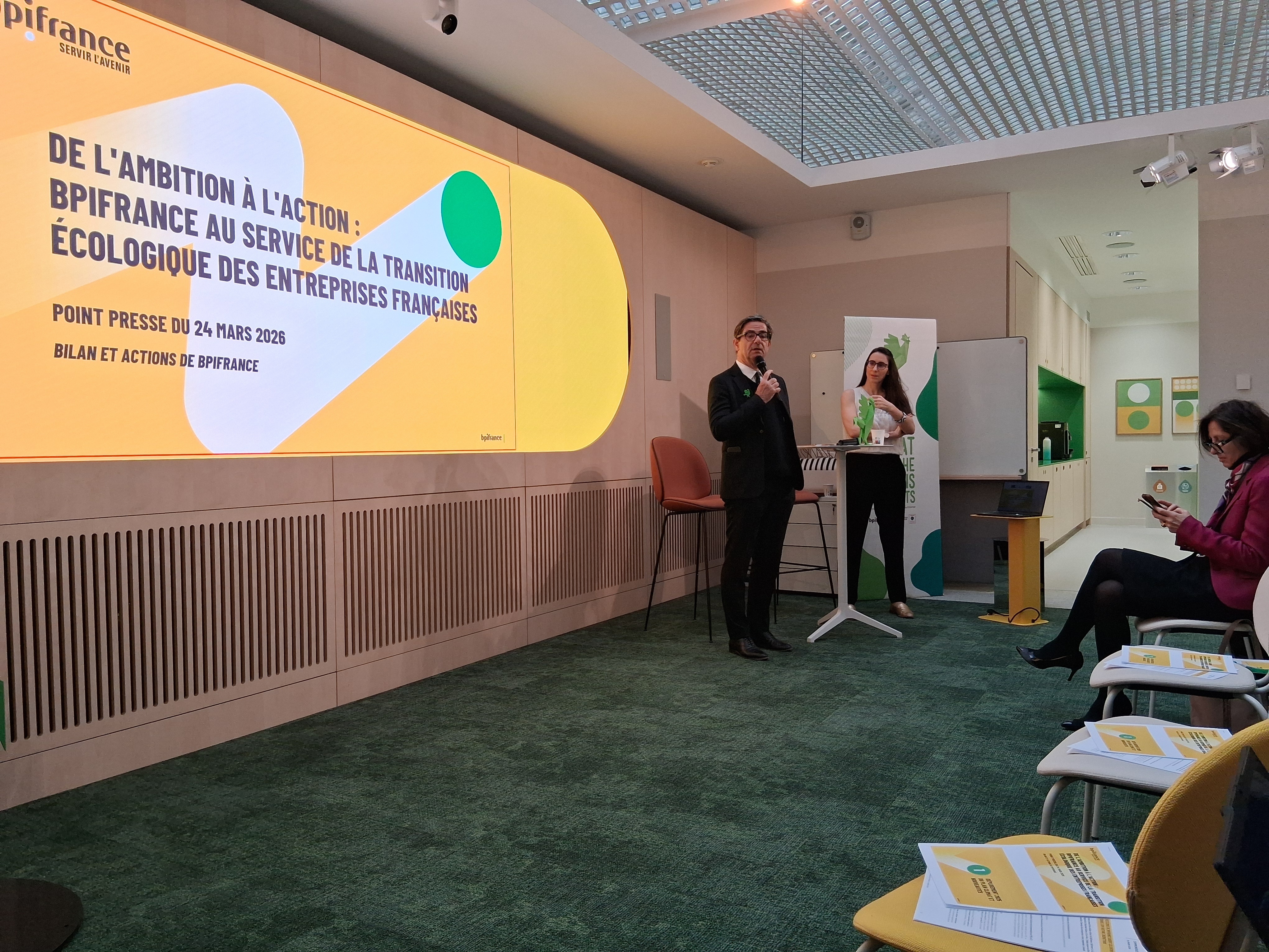 Bpifrance affiche son bilan vert