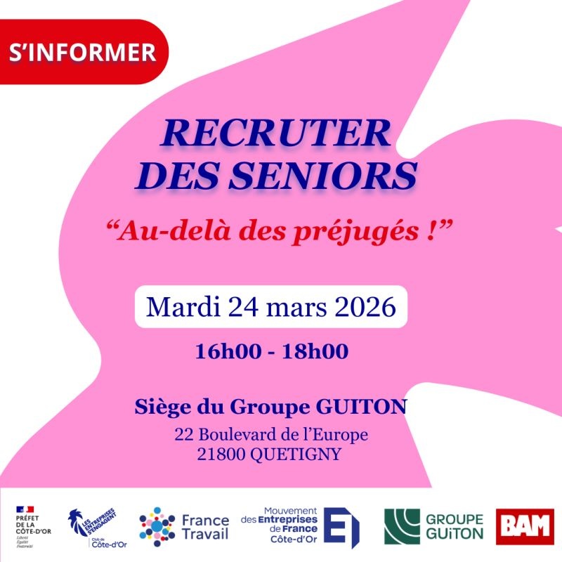 Quetigny : Les Entreprises s’Engagent 21 sensibilise les entreprises à l’emploi des seniors