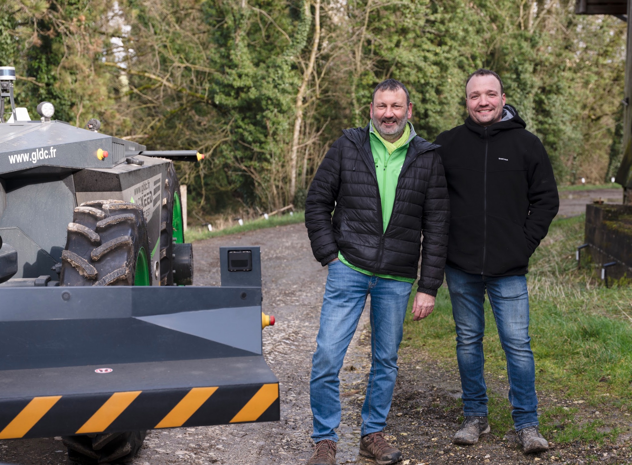 Des robots dans les champs en Meuse