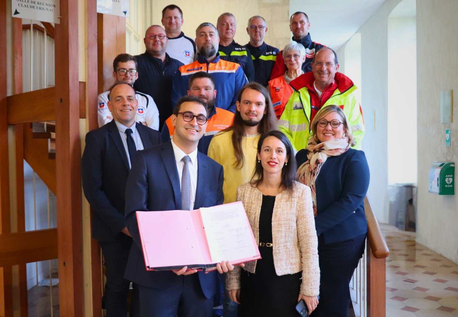 Dans l'Aisne, une convention pour améliorer la gestion des crises