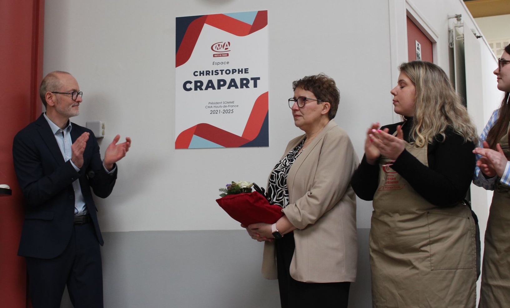 Les Palmes nationales CMA France remises à Christophe Crapart à titre posthume