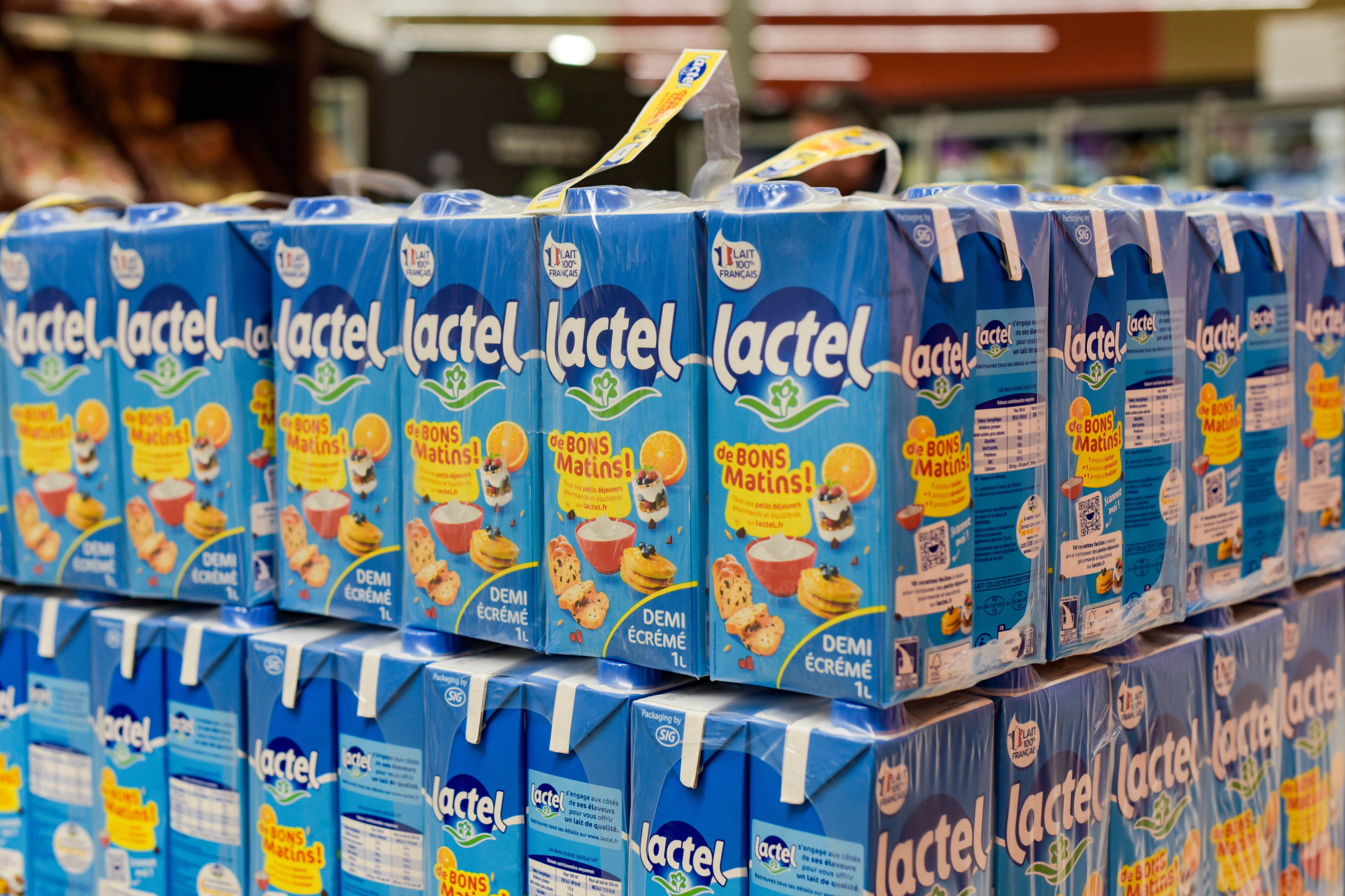 Lactel® confirme la solidité de son leadership