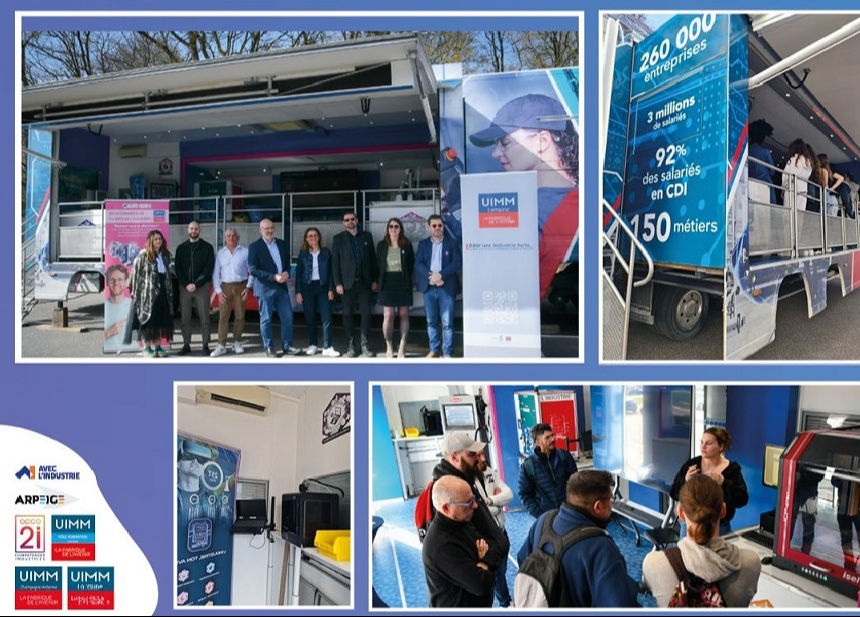 Réindustrialisation : le Magical Industry Tour de l'UIMM fait escale à Maxéville